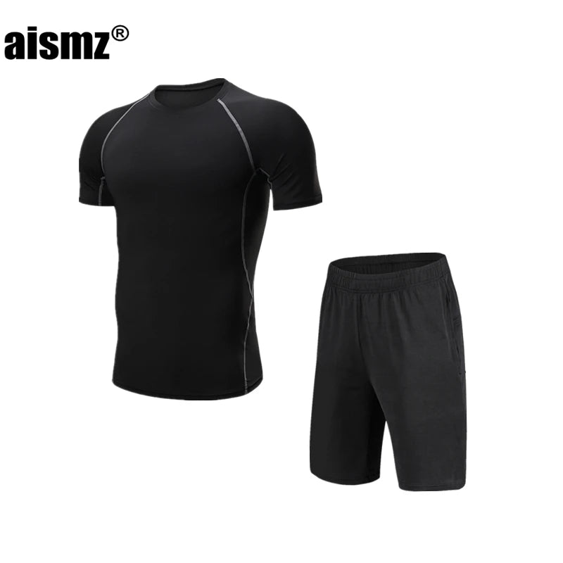 Men's Tracksuit Gym Fitness badminton Sports Suit