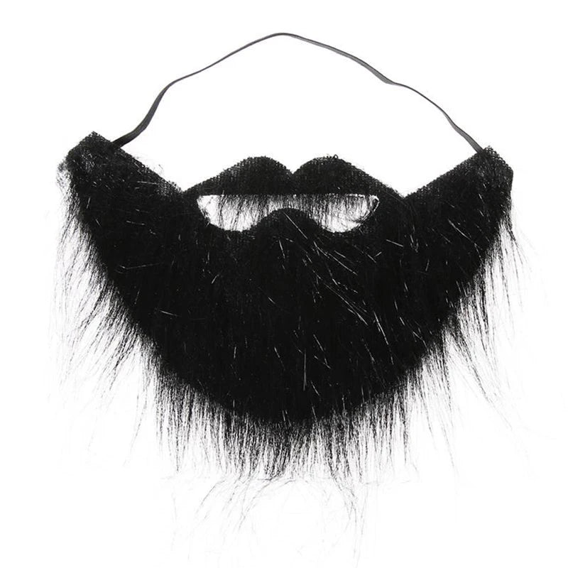 Halloween Party Moustache Pirate Party Decoration Black Fake Beard Mustache