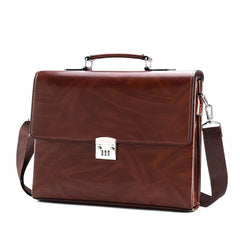 New Male Bring Password Lock Briefcase Diagonal Package Computer Laptop Bag