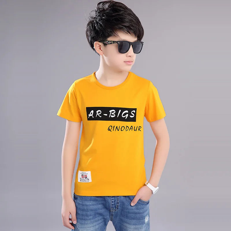 Summer Baby Boy T Shirt for Children Cotton Tshirt T-shirt Kids Clothes Tops