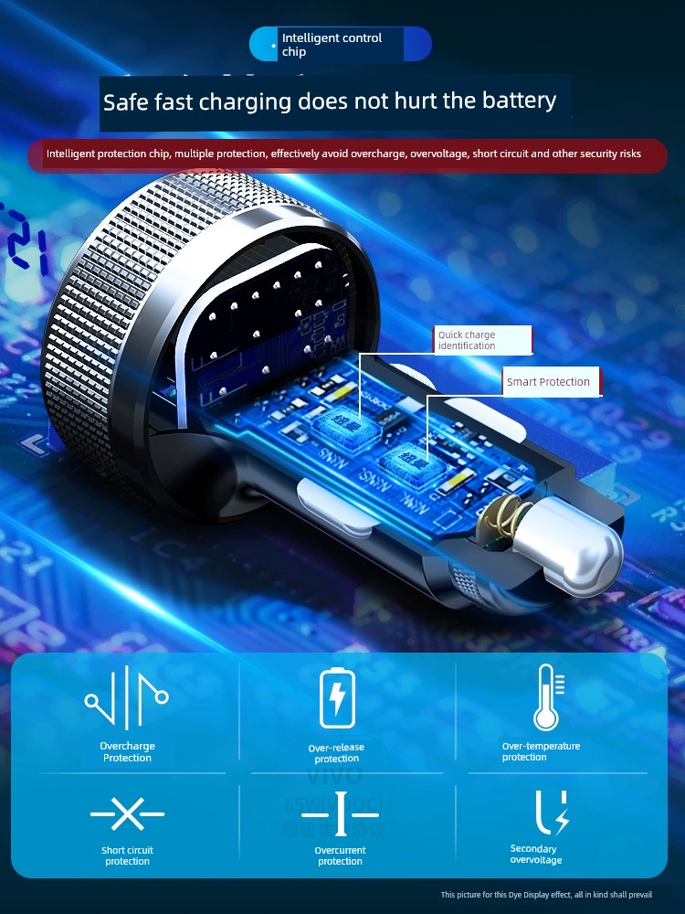 Newman 66W One-to-Three Car Charger