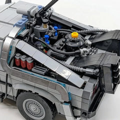 DeLorean Back to the Future Time DMC-12 Machine Sport Car Building Blocks