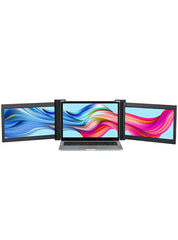 Portable Monitor For Laptop Full HD IPS 1080P Display Extender Dual Screen For 13"-16.5" Laptops