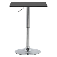 Bar Table Height Adjustable 360 Degree Swivel Bistro Party Table for Kitchen