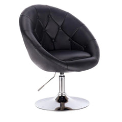 Velvet Bar Chair with Armrests Stepless Height Adjustment Lounge Chair