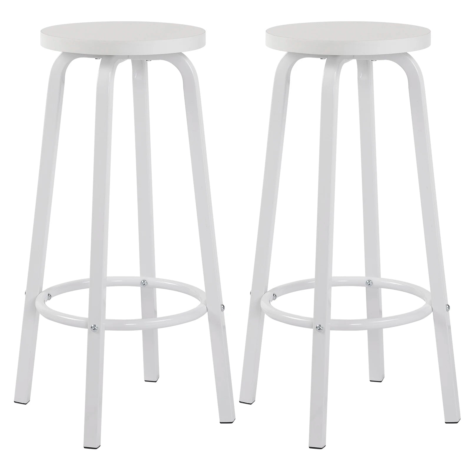 Metal Legs Bar Chair Breakfast Kitchen Barstools