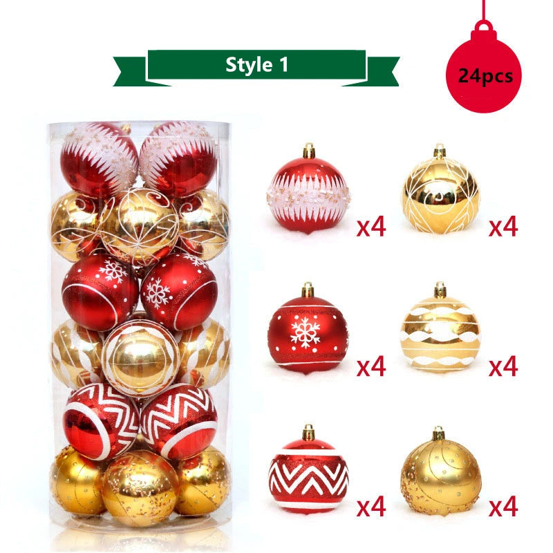 Christmas Balls Christmas Tree Ornament Balls Xmas Decorations Hanging Ball