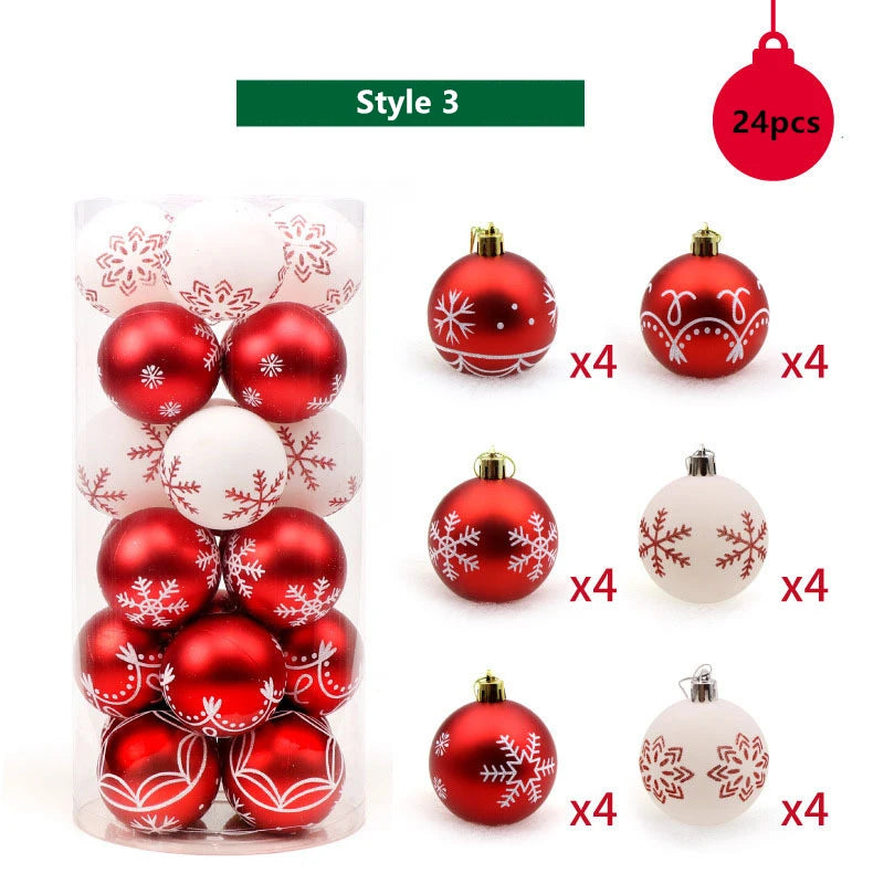 Christmas Balls Christmas Tree Ornament Balls Xmas Decorations Hanging Ball