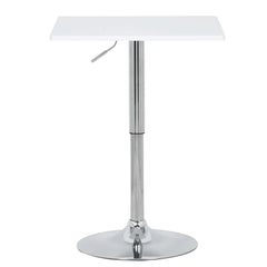 Bar Table Height Adjustable 360 Degree Swivel Bistro Party Table for Kitchen