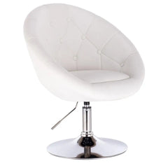 Velvet Bar Chair with Armrests Stepless Height Adjustment Lounge Chair