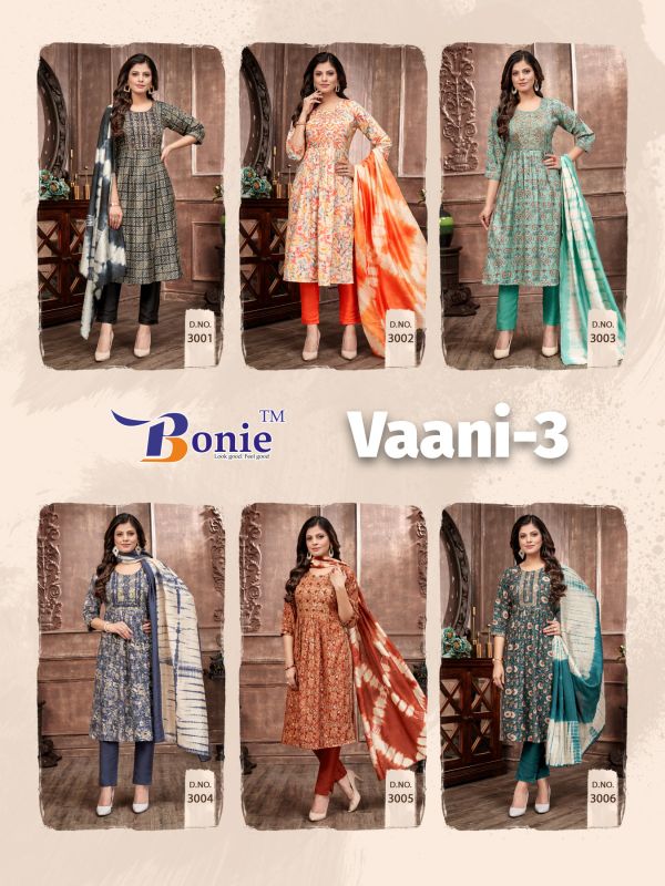 Digitel Printed Anarkali Cotton Kurtis Pant set