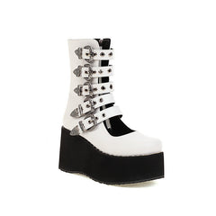 Platform Female Ankle Boots