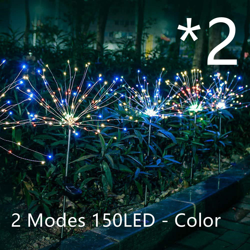 Solar Fireworks Light LED Christmas Lights