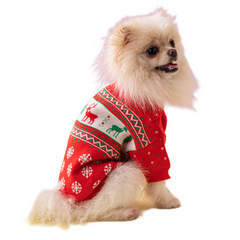 Dog Sweater for Christmas
