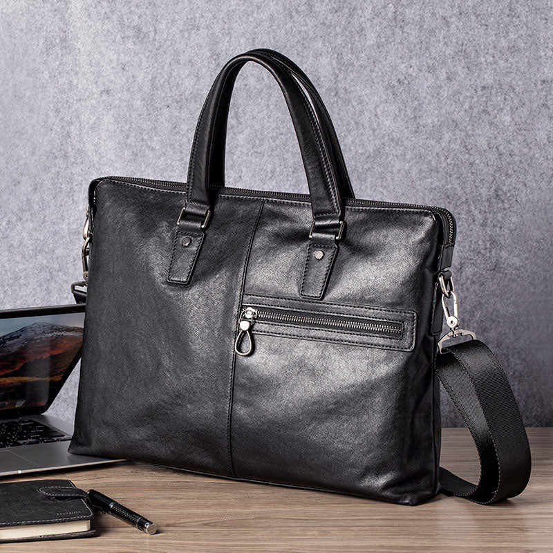 Men's Bag Leather Portable Business Leisure