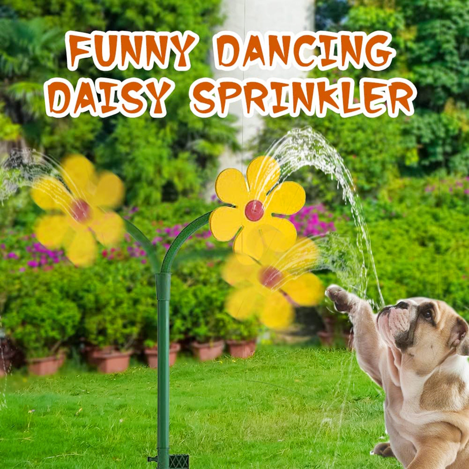 Garden Sprinkler Plastic Sprinkler Sunflower Sprinkler