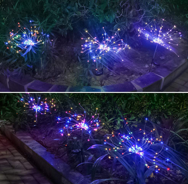 Solar Fireworks Light LED Christmas Lights