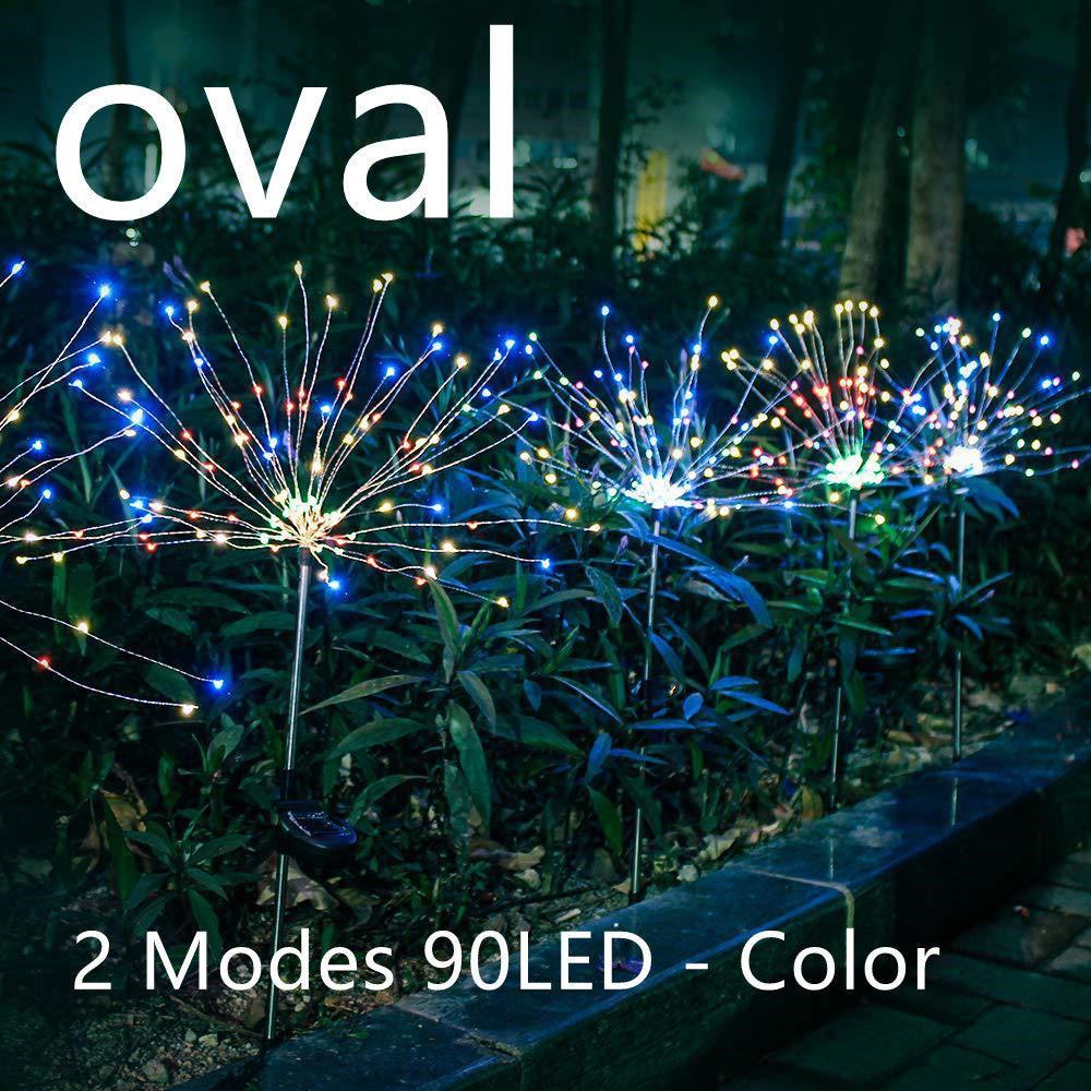 Solar Fireworks Light LED Christmas Lights