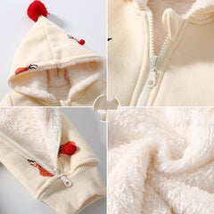 Khaki Padded Warm Baby Clothes