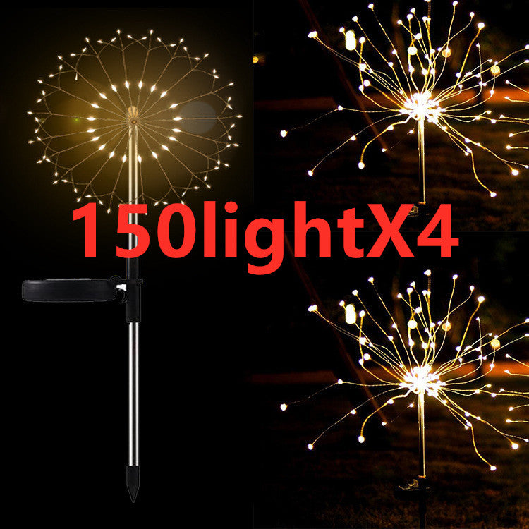 Solar Fireworks Light LED Christmas Lights