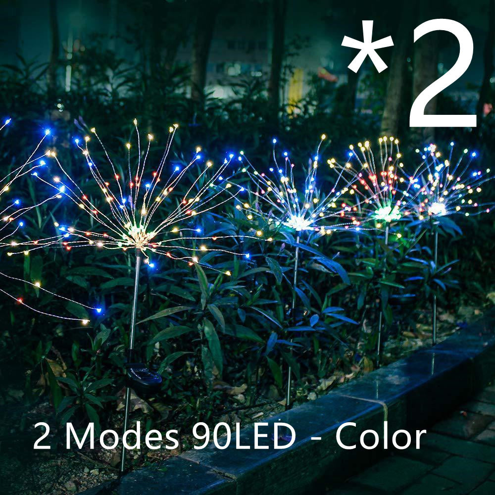 Solar Fireworks Light LED Christmas Lights