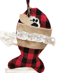 Christmas Socks Gift Bag