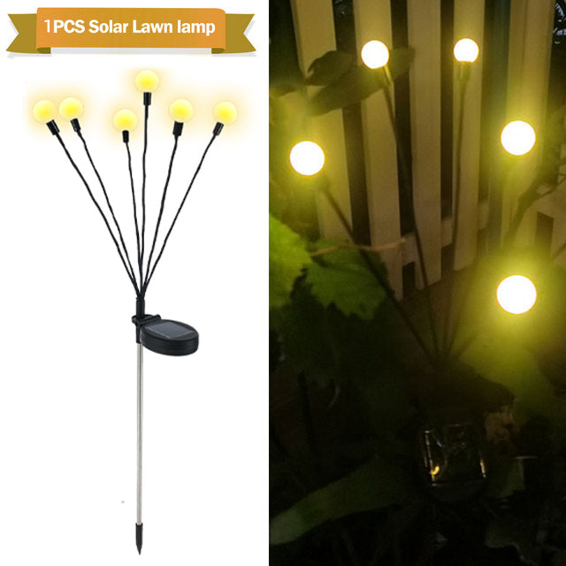 Firefly Solar Light Garden Decor - Shling