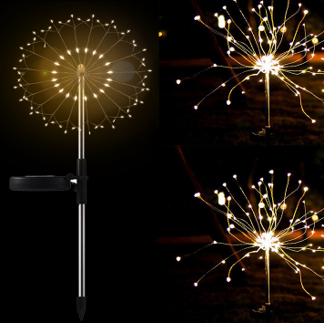 Solar Fireworks Light LED Christmas Lights