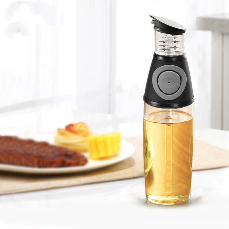 Measurable Glass Bottle Oil Bottle Soy Bottle Kitchenware