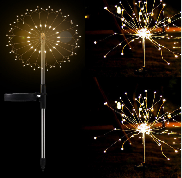 Solar Fireworks Light LED Christmas Lights