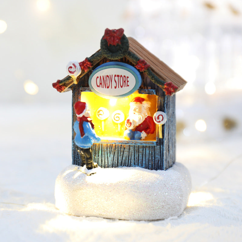 Christmas Decorations Resin Room Gifts