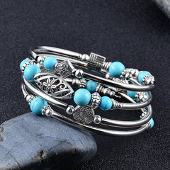 Turquoise Winding Bracelet