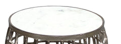 Elegant Marble-Top Accent Table