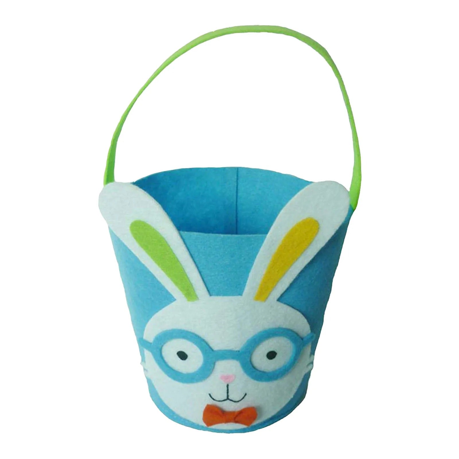 Cute Easter Rabbit Cloth Basket Candy Eggs Buckets Party Decoration For Kids Gift Boxes & Bags