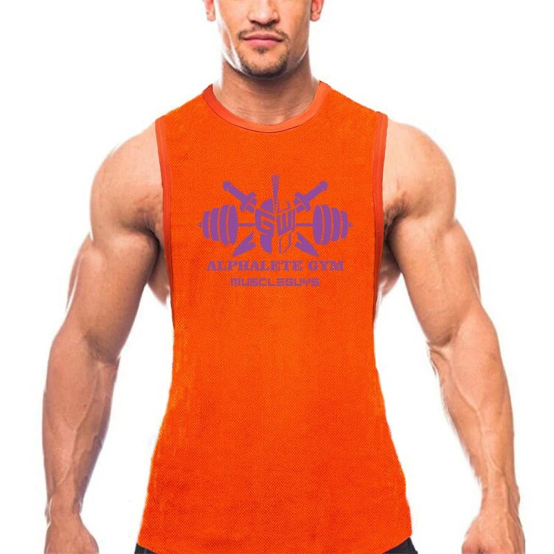 bodybuilding sleeveless t-shirt