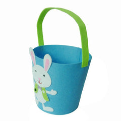 Cute Easter Rabbit Cloth Basket Candy Eggs Buckets Party Decoration For Kids Gift Boxes & Bags