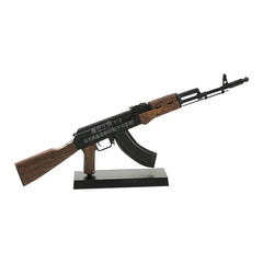 Alloy Mni AK47 Sniper Rifle Detachable Submachine Gun Model Metal Pistol Weapon Assembly Toy Boys Gifts