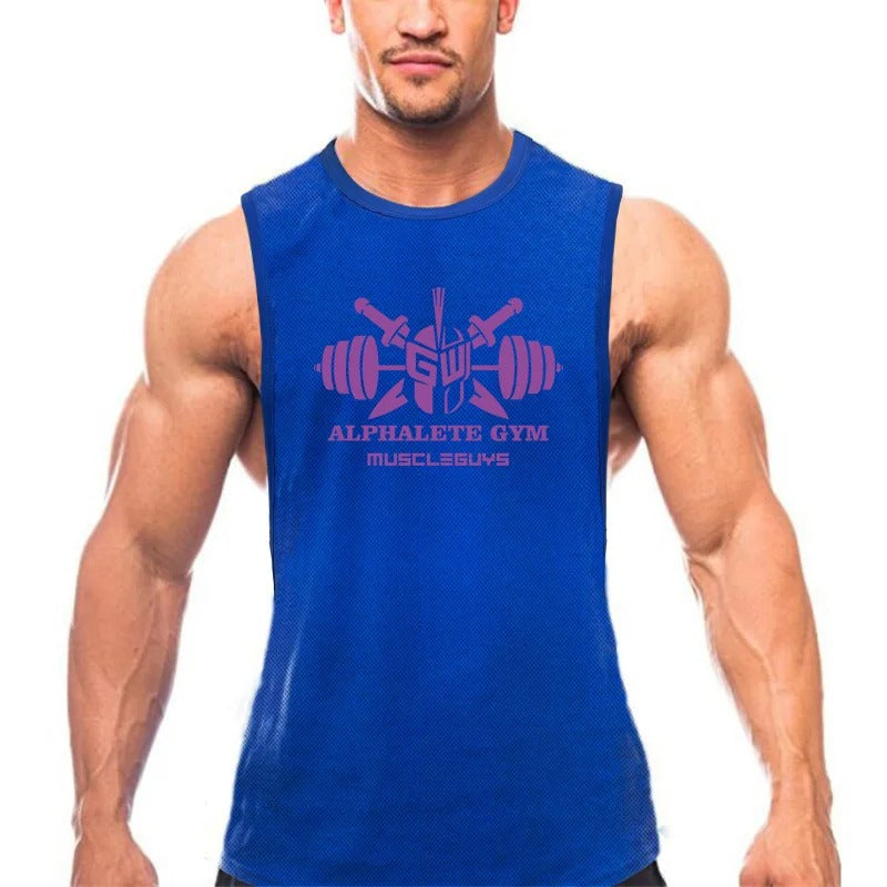 bodybuilding sleeveless t-shirt