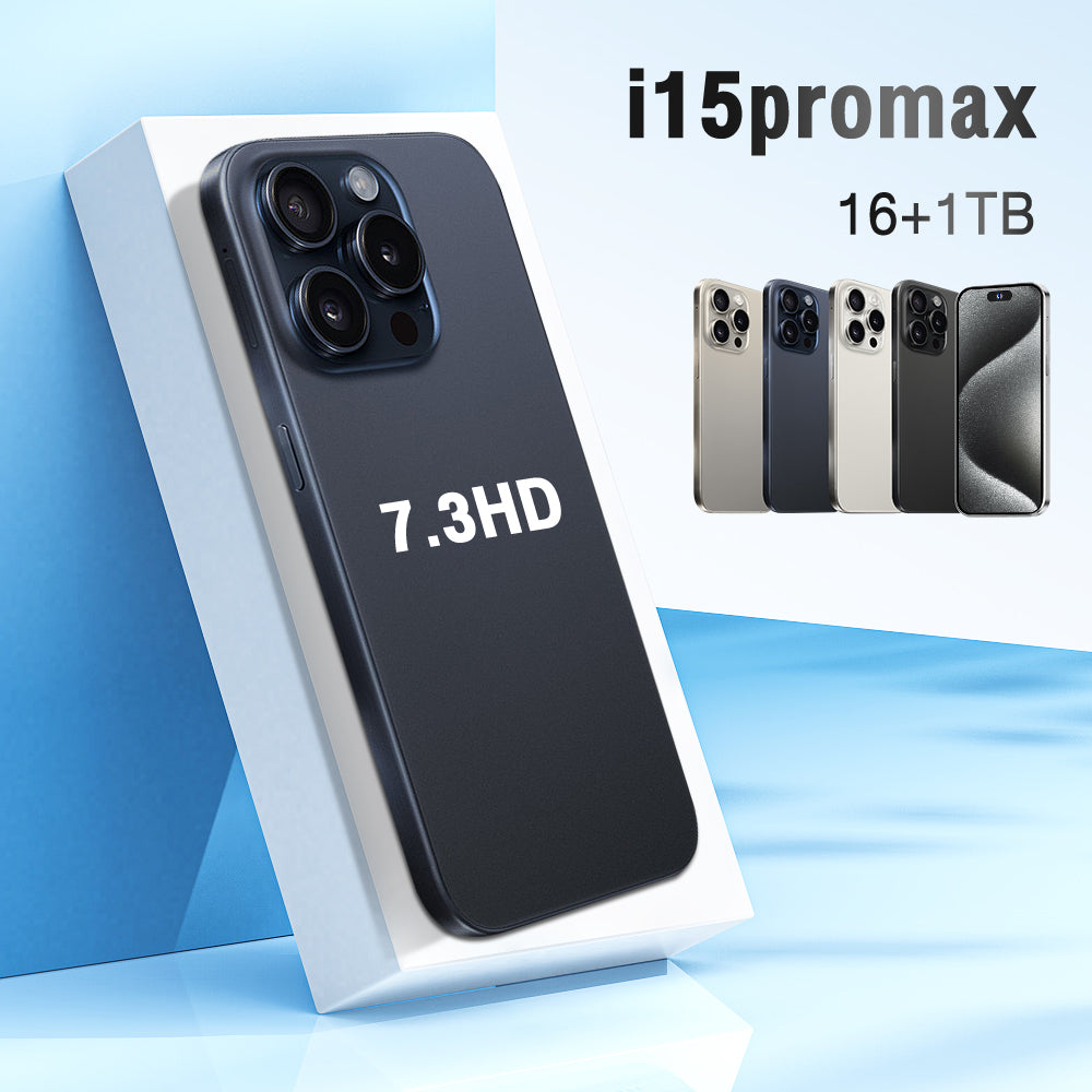 Hot Selling Phone i 15 Pro Max 16GB+1TB 6.7 Android Phone