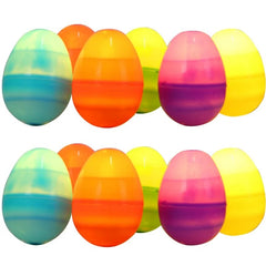 Glowing Easter Eggs Fillable Kids Toys Removable LED Candle Warm Lights Easter Gifts