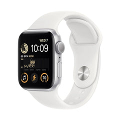 Apple Watch SE 2nd Gen Aluminum Case with Sport Band iOS Smart Watch