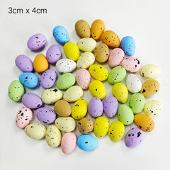 Easter Artificial Bird Nest Natural Rattan Nest for Easter Eggs Storage Easter Decoration