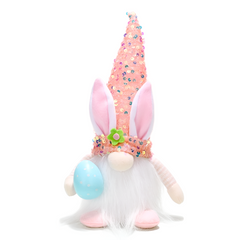 LED Glowing Easter Faceless Gnome Rabbit Doll Kids Gift Spring Easter Party Decoration