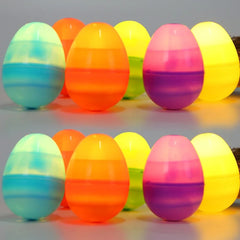 Glowing Easter Eggs Fillable Kids Toys Removable LED Candle Warm Lights Easter Gifts