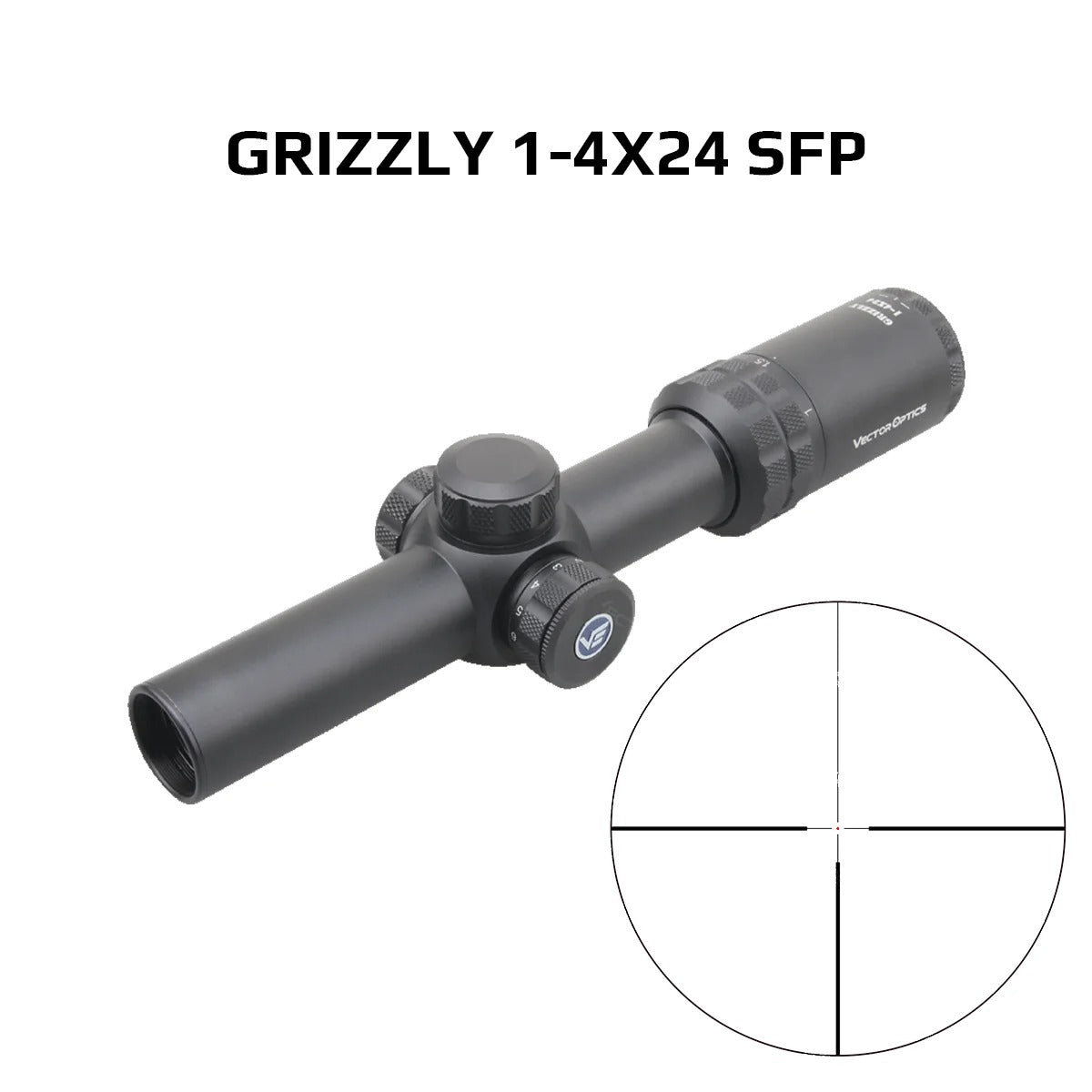 Vector Optics 1-4x24 1-6x24 SFP/FFP LPVO Riflescope For .308 30-06 AR15 Rifles&Airguns Hunting CQB