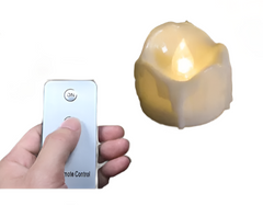 Remote Control Tear Drop Home Decorative Candles,Battery Operated Votive Easter Candles