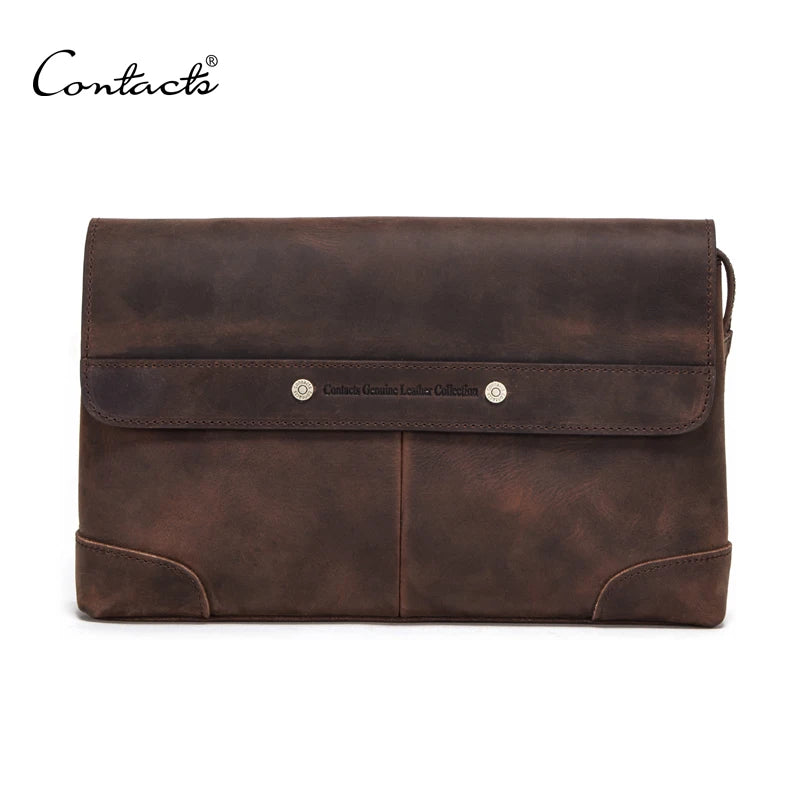 Shling leather men clutch bag Shling men's purses