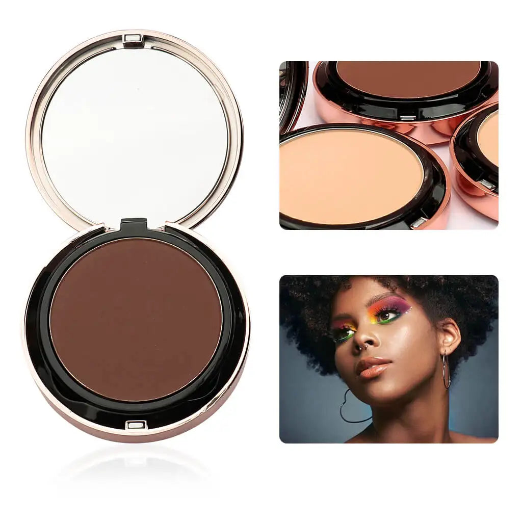 Shling Compact powder in 8 Shade Shling Compact powder setting powder