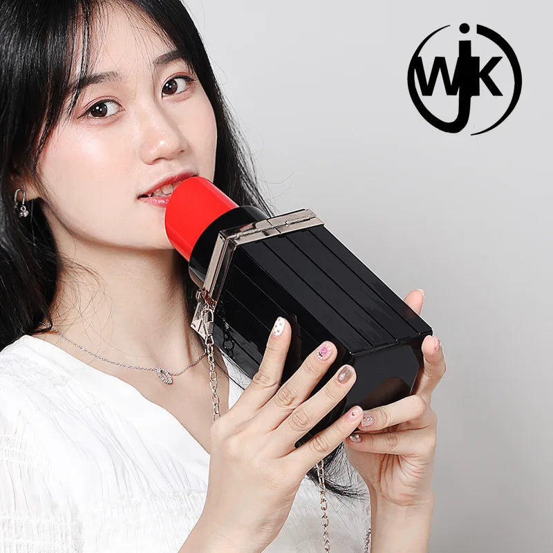 Shling lipstick shape clutch bag Shling Women's Clutches