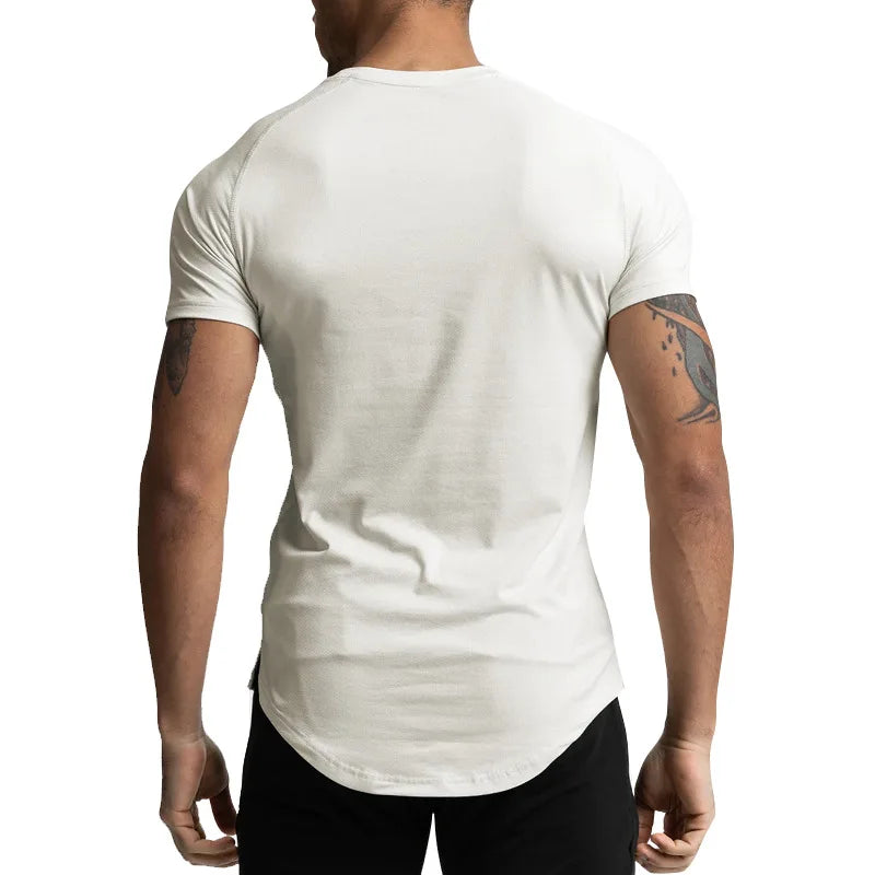 Shling Gym O-Neck Tshirt Shling Men's Tshirt mens cloth mens t shirt